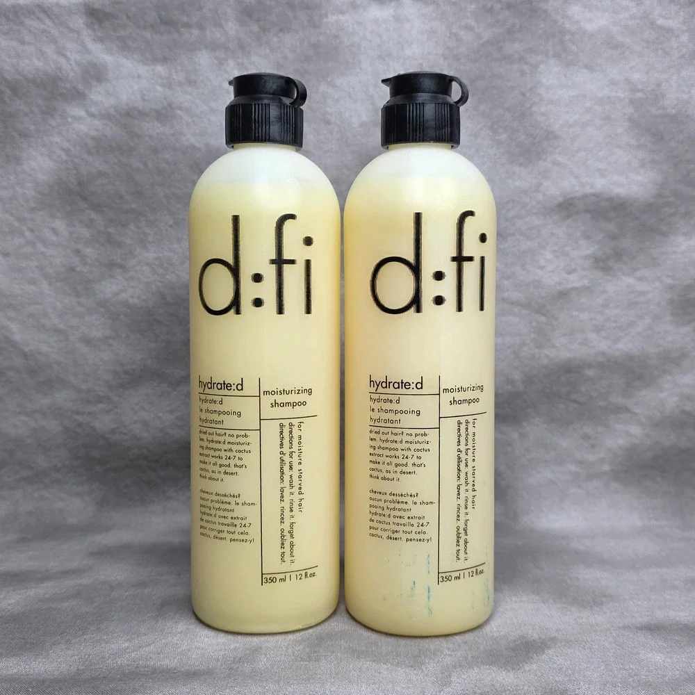 (X2) d:fi American Crew Hydrate:d Moisturizing‎ Shampoo 12 oz NOS HTF